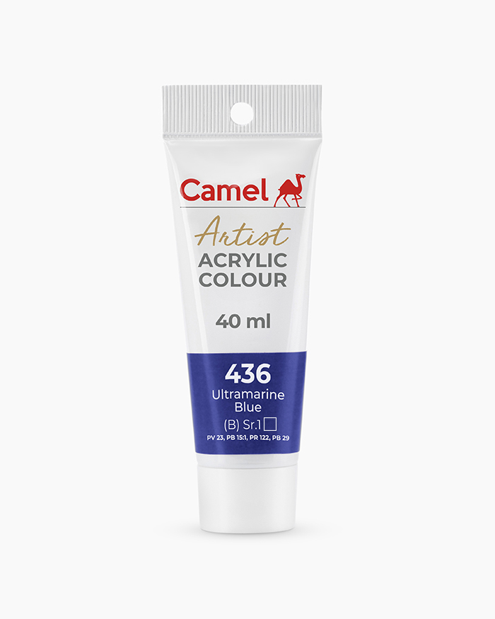 Camel Artist Acrylic Colour Ultramarine Blue